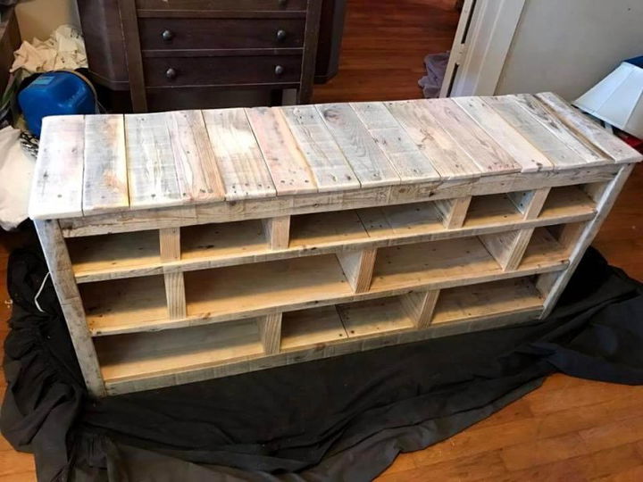 Diy Wooden Pallet Shoe Rack Pallets Pro