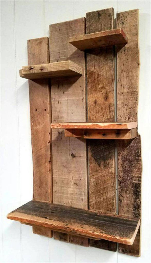 Pallet Shelf for Wall Decoration - Pallets Pro