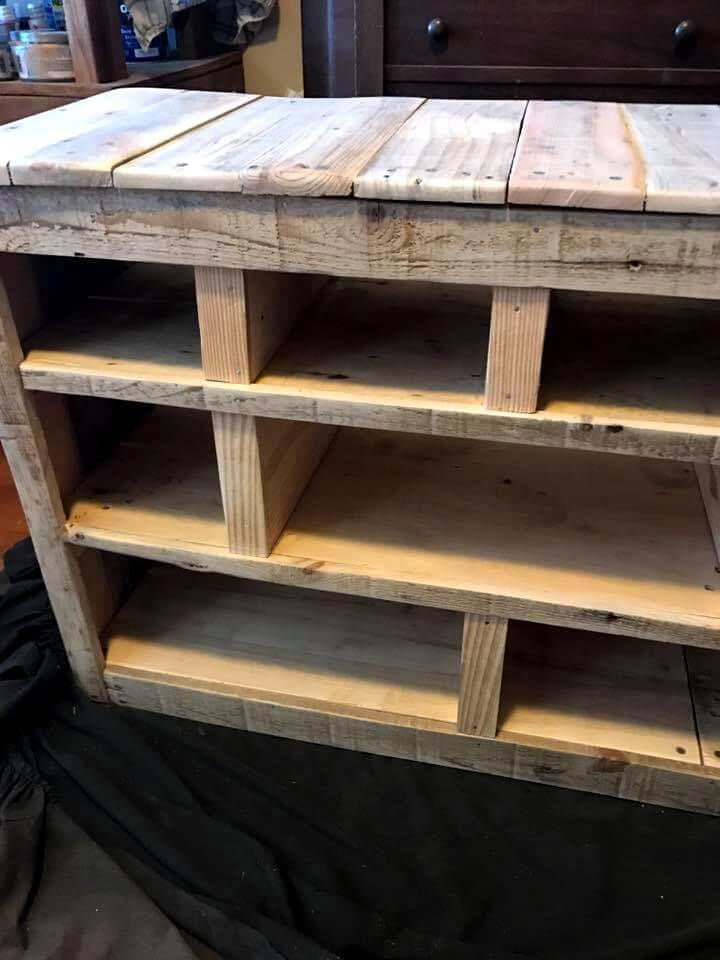 DIY Wooden Pallet Shoe Rack - Pallets Pro