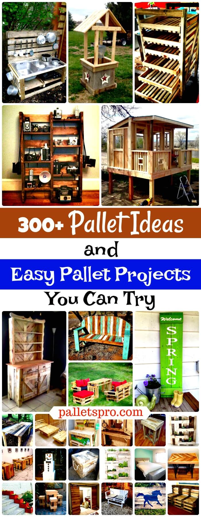 300+ Pallet Ideas and Easy Pallet Projects You Can Try Pallets Pro